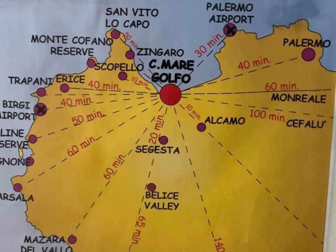 Casa Vacanza Corallo Castellammare del Golfo Eksteriør bilde